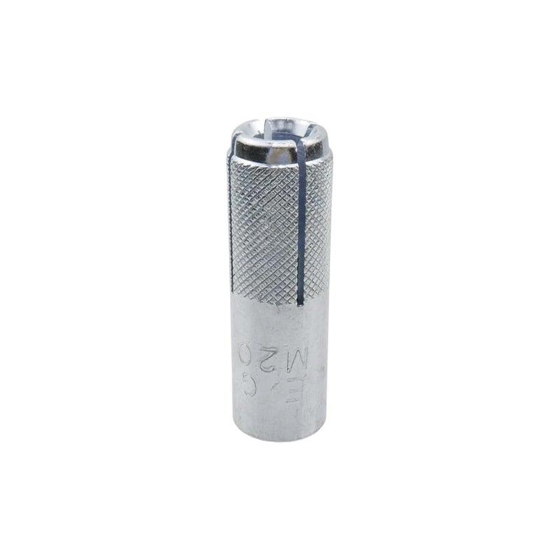 Sscon 2 Pcs 3/4 Inch Premium Zinc Plated Carbon Steel Concrete Knurled Drop in Anchors Secure Mounting for Home and Applications - Image 2